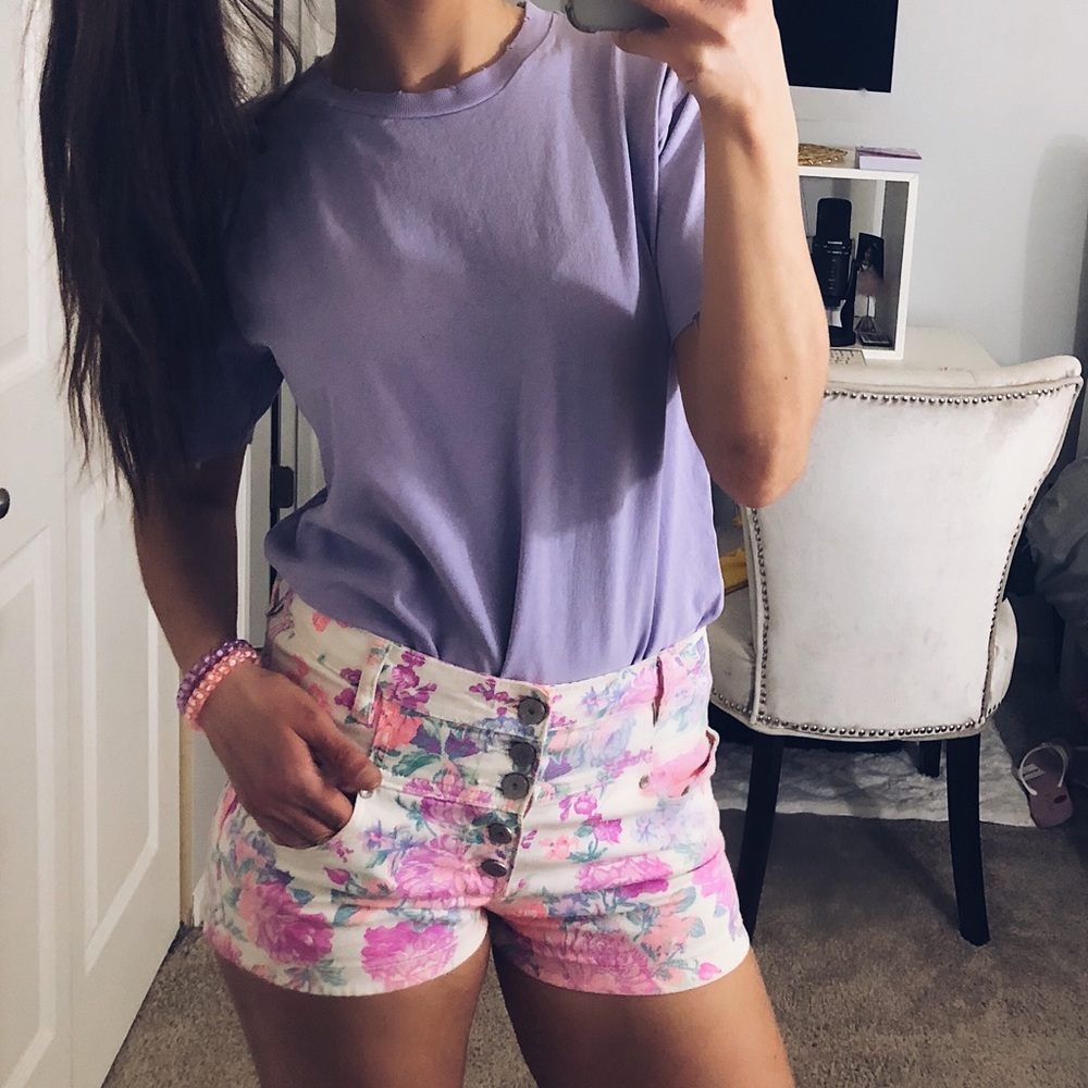 Almost Famous Floral Shorts